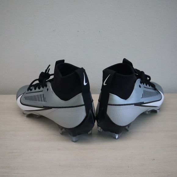 Nike DA5456 002 Men's Sz 8 Gray/Black Vapor Edge Pro 360 2 Football Cleats $135 - Picture 6 of 10